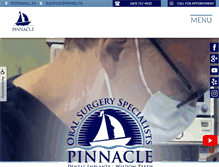 Tablet Screenshot of dentalimplantsurgery.com